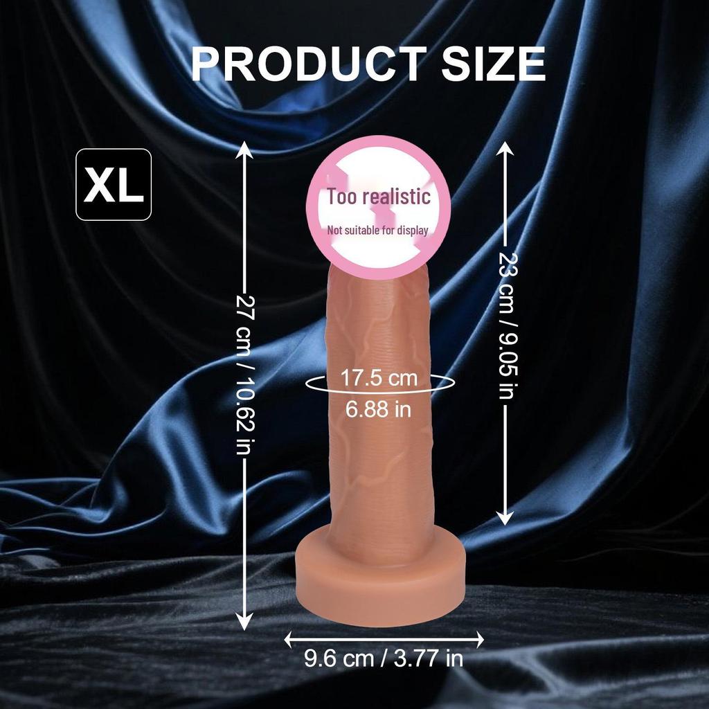 Large Silicone Head Female Masturbator: Cross-border Adult Toy