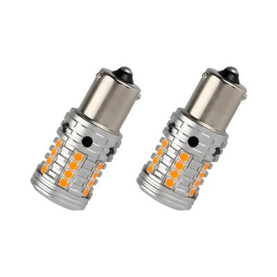 Sinalizador de direção LED Catland S25, âmbar, único, alta proteção contra faíscas, resistor embutido, 1156 BAU15S.