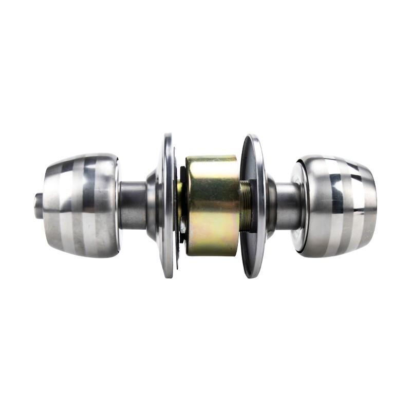 Haisidick Stainless Steel Bedroom Ball Door Lock with Key