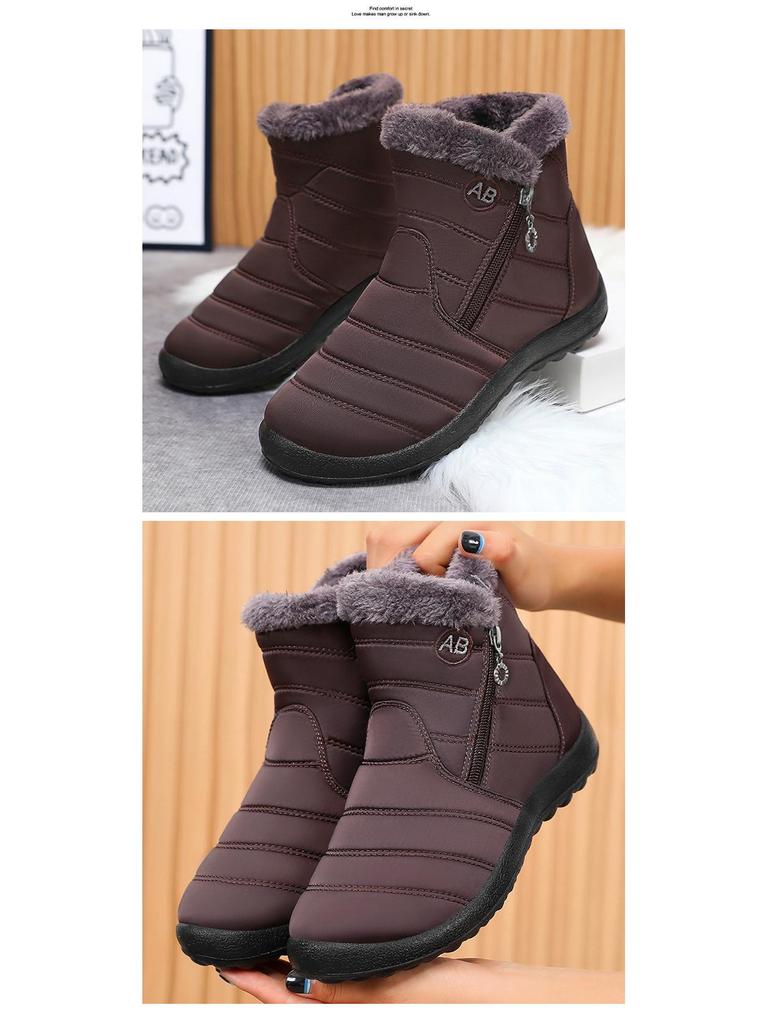 Winter Cotton Plus Size Long Boots - Unisex Thickened Warm Snow Boots