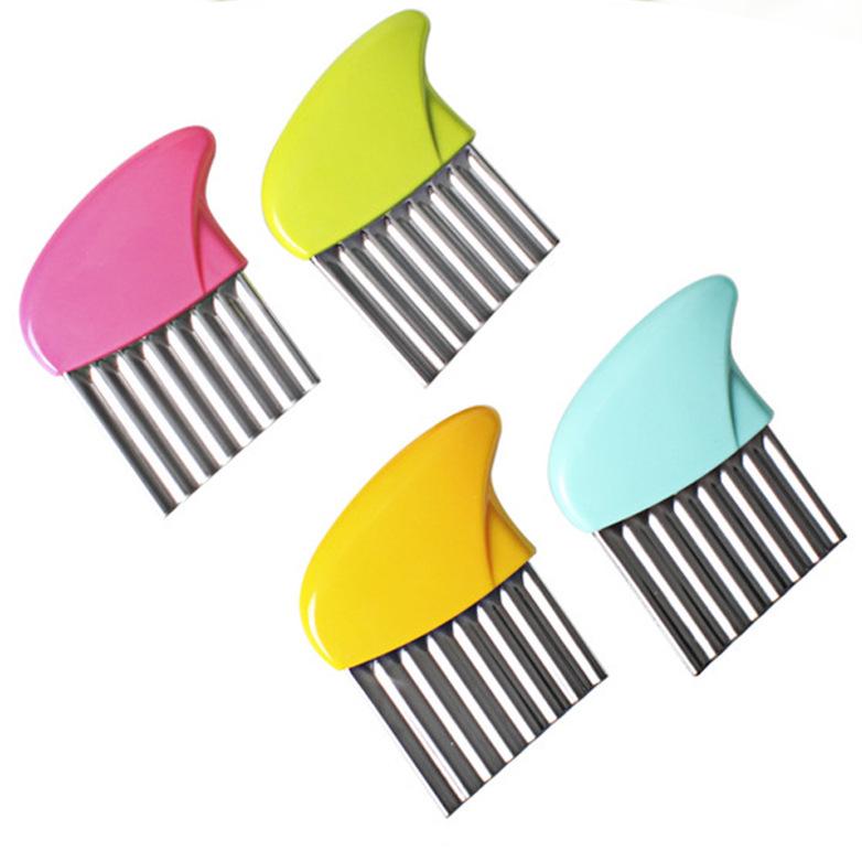 Multifunctional Wavy Potato Knife for Slicing French Fries & Vegetables
