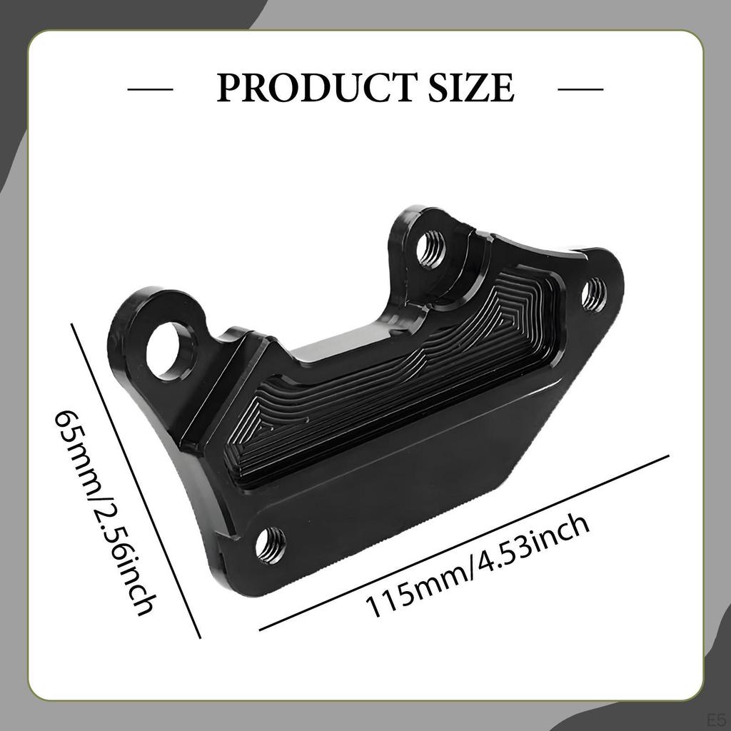 Wspornik hamulca tarczowego 320 mm Stop aluminium o wysokiej wytrzymałości Akcesoria modyfikacyjne Zamiennik dla