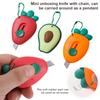 NewMini Art Knife for Fruit Shaped Paper Cutting and Delivery Cute Student Art Knife Portable Open Box Stationery Handmade Knife