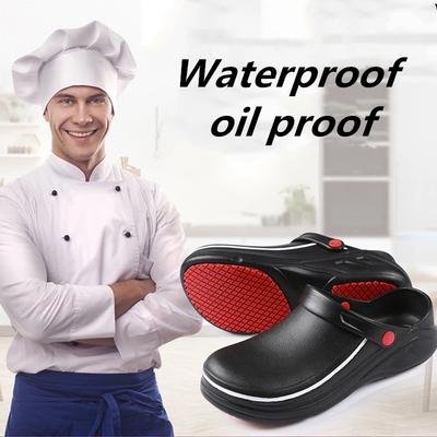 FUQIAO Pantofi de Bucătar EVA de Înaltă Calitate Antiderapante Impermeabile Rezistente la Ulei Pantofi de Lucru pentru Bucătărie pentru Bucătar Șef Bucătar Papuci de Restaurant