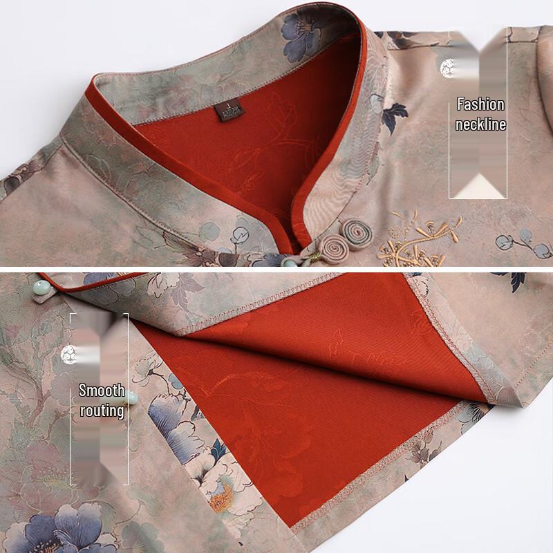 Yu Zhaolin Elderly Women's Summer Casual Shirt