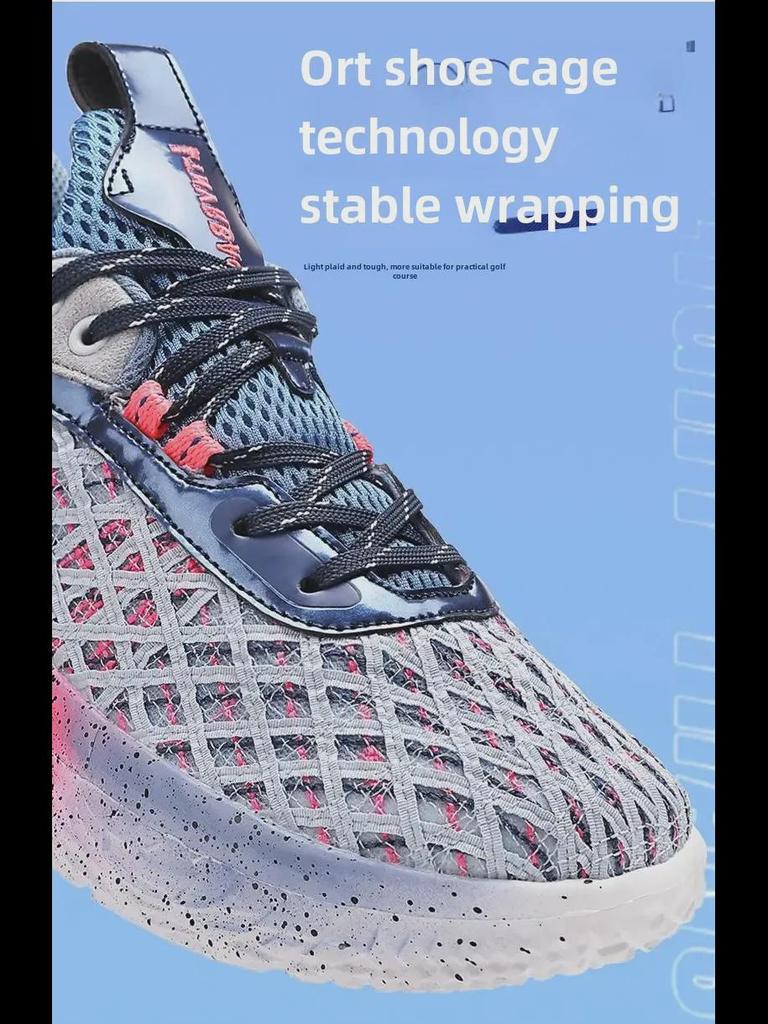 Curry 10 Basketball Shoes: Blue & Pink Youth Sports Shoes with Traction Sound - Ideal for Teen Athletes.