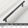 Mânere de cabinet culoarea cafelei Aliaj de aluminiu Mânere pentru mobilă Manere sertar Accesorii decorative