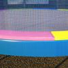 366X30cm Foldable and Portable Trampoline Cover. Made of Plastic, PE, and Foam. Multicolored