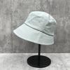 Japanese Simple Irregular Solid Color Bucket Hat Women'S Spring Summer Washbasin Hat Versatile Sunshade Sunscreen Bucket Hat