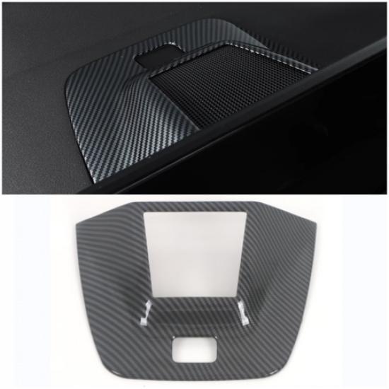 Carbon Fiber Front Navigation Dashboard Frame Cover Trim For  Honda Accord