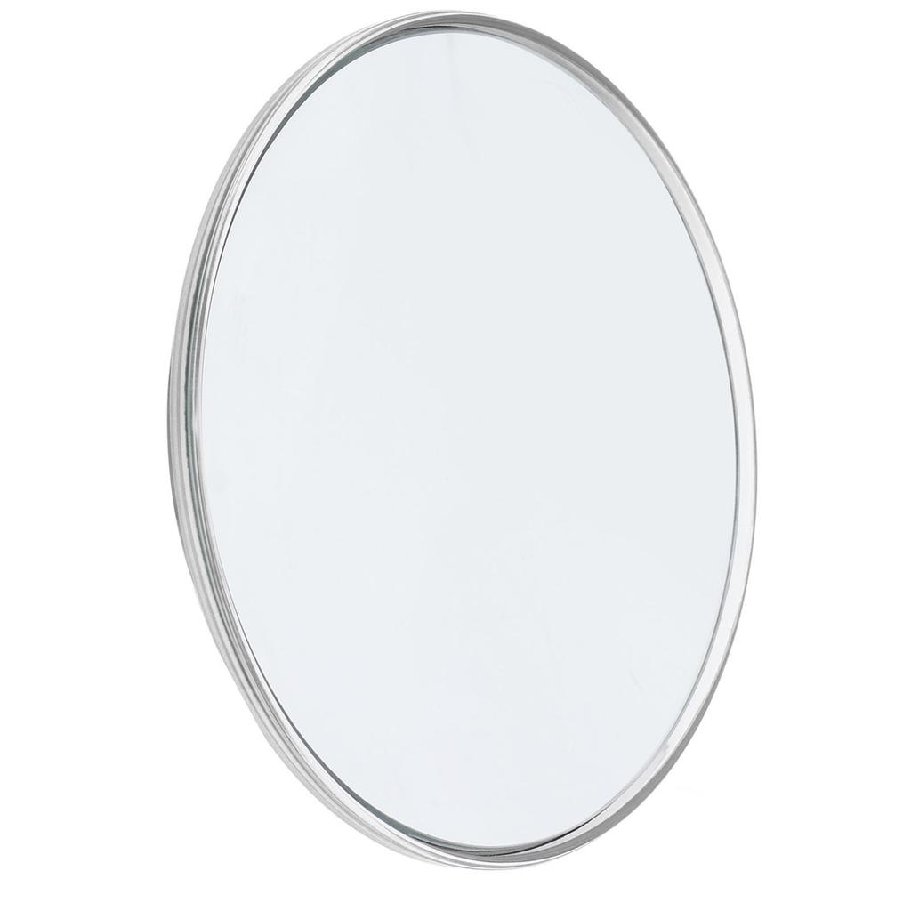 30X Vergrößerungsspiegel Einseitig 6 Zoll Vergrößerungsspiegel mit 3 Saugnäpfen Einseitiger Runder Spiegel für Reisen