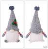 2025 Gnome 30cm Christmas Decorations Light Up Christmas Gnomes Plush Doll Ornaments Knited Elf Dwarf Gift Home Table Decoration