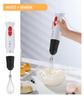 Dual-Voltage Baby Food Processor: 110V/220V Handheld Electric Mixer for Home Use