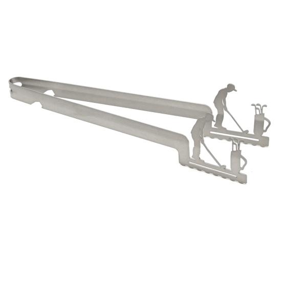 BBQ Tongs Stainless Steel Kitchen Tongs Heat Resistant Non-Slip Grip Metal Pliers for Grilling Rust-Proof Barbecue Clamps for Picnic Camping Cooking