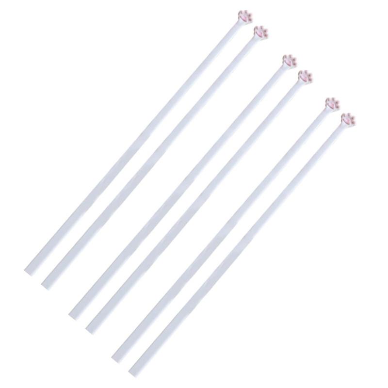 

Pack Of 3 Cute Cats Paws Design Efficient Chopsticks Portable Plastic Utensils For Cats Lover Kitchen Accessories 1