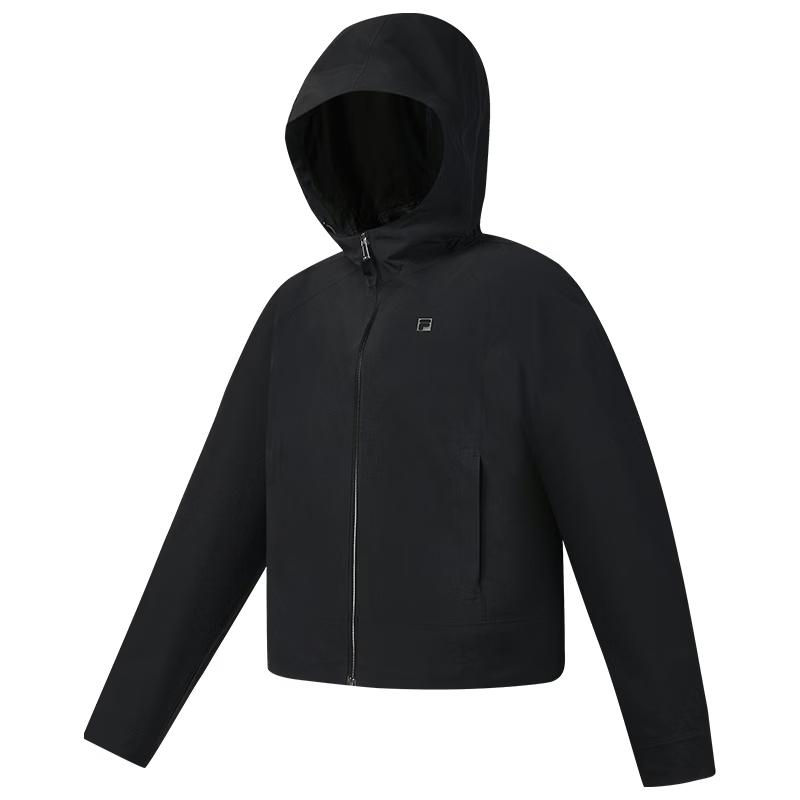 FILA Women s 2026 Summer Loose Fit Woven Hooded Jacket L