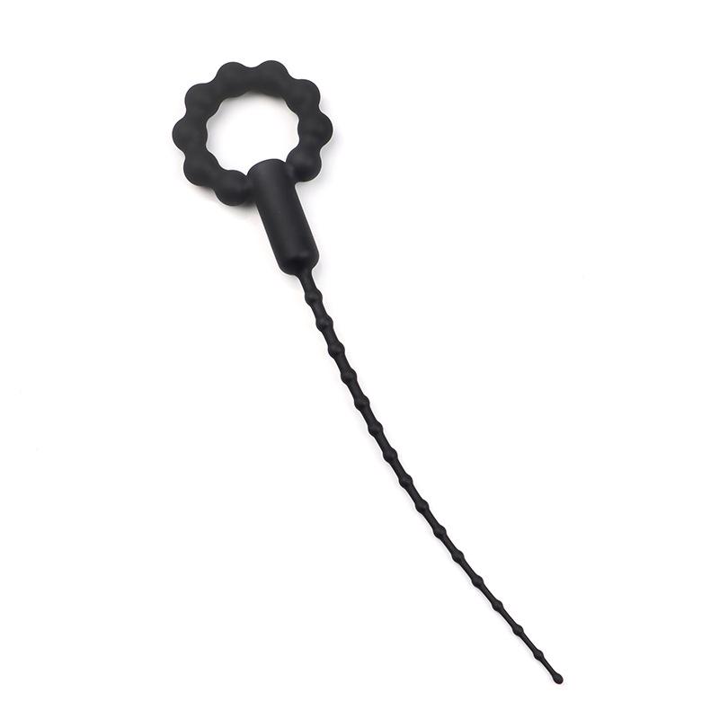 Silikonový vibrační uretrální kolík a kroužek na penis sexuální hračka