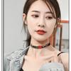 Choker Neckchain Collar Black Sexy Neckband Collar Chain Female Fashion Personality Street Fashion Jewelry