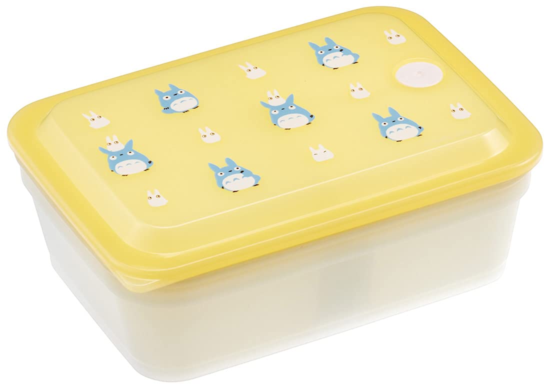 

Skater Bento 600 мл Встроенный Воздухонепроницаемый Одноярусный Мой Сосед Тоторо Ghibli Ланч-бокс, Антибактериальный, Пушистый, Вместимость, Прокладка, Клапан, Ярусный, Дизайн, Стиль, PAS6AG-A