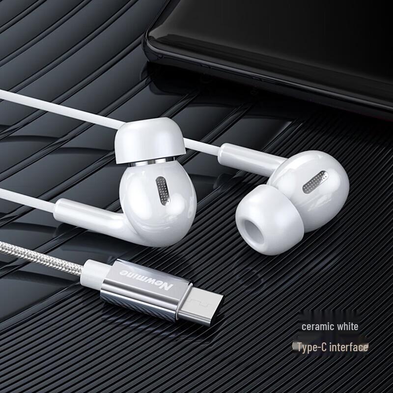

Newmine XLT28 Type-C Wired Half In-Ear Earphones