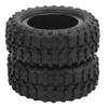 2pcs 52mm Aluminum Alloy Rr Tire Replacement Parts Fit for WPL D12 1/10 RC Truck (009)