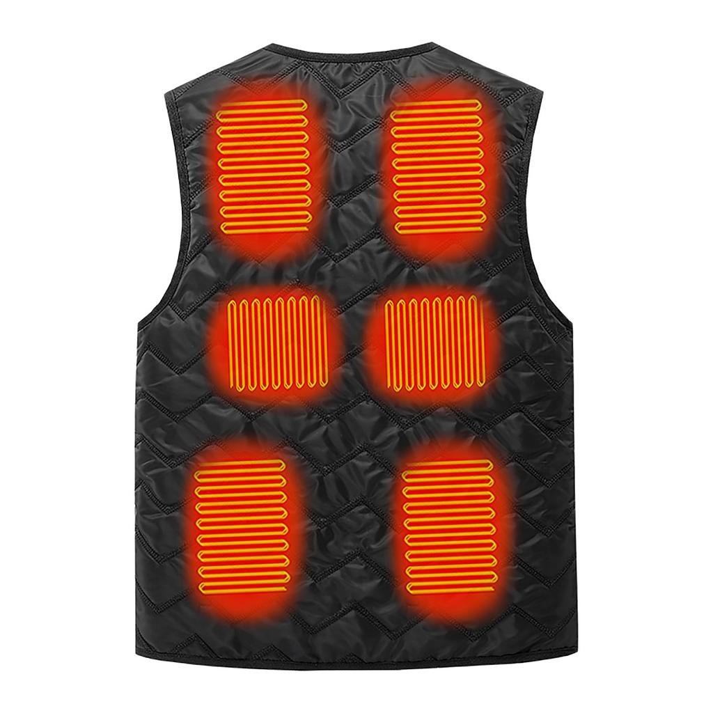 Control 8 Heating Vest Constant Temperature Intelligent Electric Heating Vest