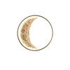 Luxury Retro Moon Aluminum Resin Led Wall Lamps Living Room Home Decor Indoor Outdoor Lighting Villa Foyer Wall Sconce Bedroom