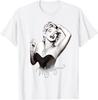 Marilyn Monroe Black and White Glam T-Shirt