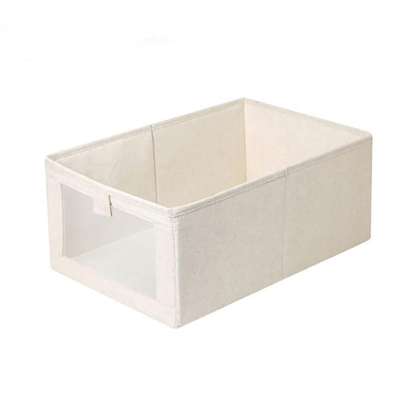 Organisateurs de Rangement de Garde-Robe Visibles Tiroir d'Armoire Boîte de Rangement pour Vêtements Pour T-Shirts Jeans Sous-Vêtements Pantalons Boîte Organisateur