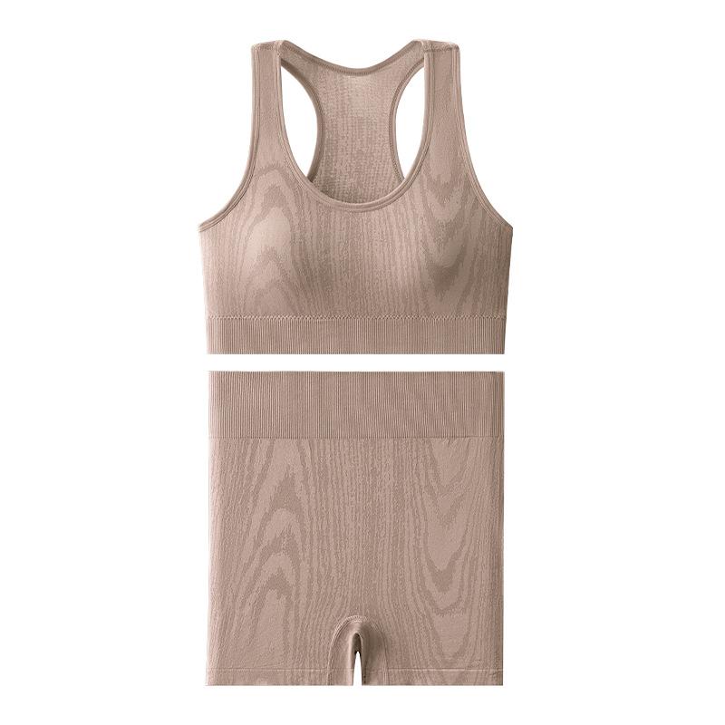Sports Bra Set: Shock-Absorbing, Pressure-Reducing, Skin-Friendly, Comfortable, Sweat-Wicking, Breathable Design. One Size
