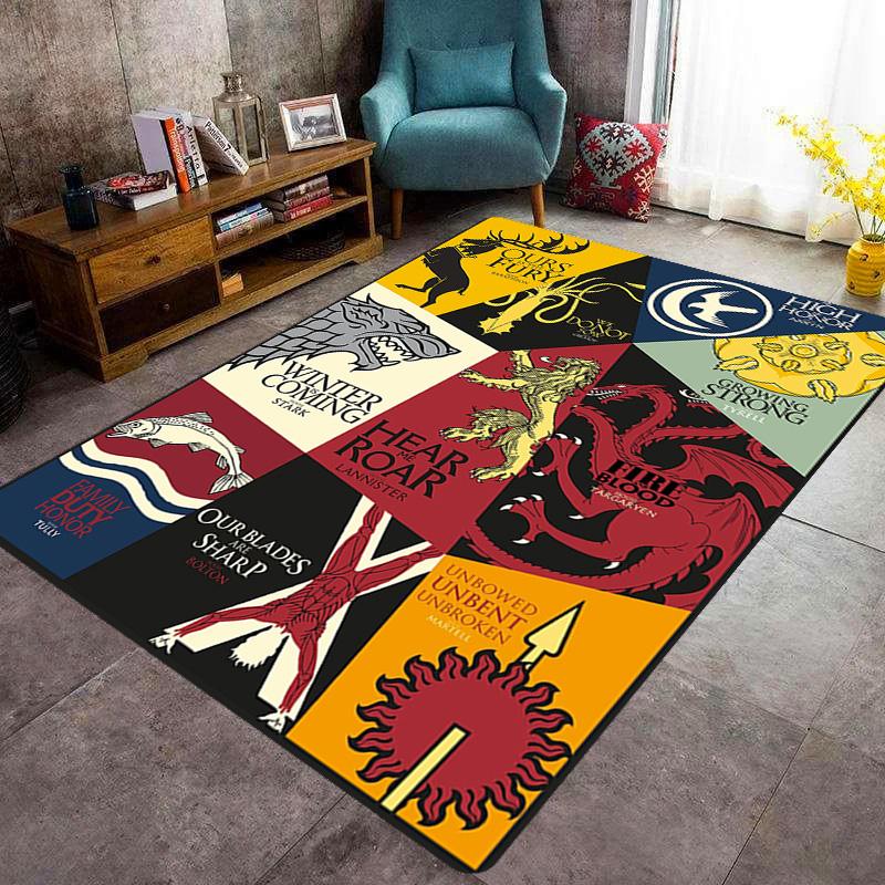 Daenerys's Resolve: Faith Power carpet Living room and bedroom mats Suitable for all seasons Art Doormat Dormitory decoration