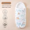 Biduole Reine Baumwolle Baby Puckdecke - Neugeborenen Anti-Schreck-Schlafsack für Frühling & Sommer