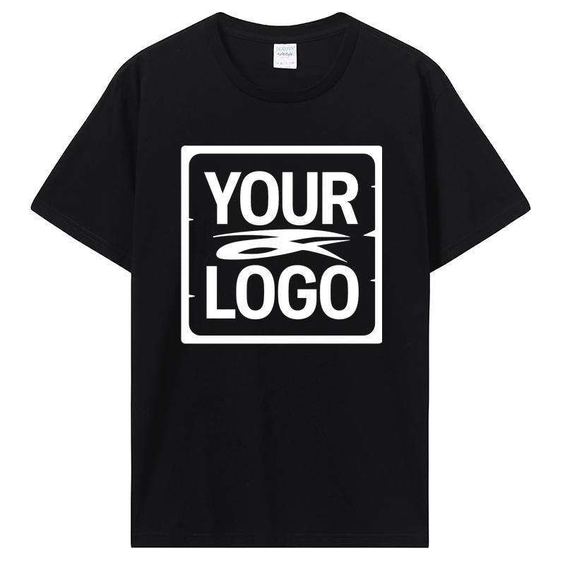Personalized DIY Printed T Shirts Custom Design Like Photo Or Logo White T Shirt Fashion Mens Custom T Shirts Clothing,Unisex,gift,Top
