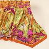 Fashion Paisley Printed Satin 85 Square Scarf Muslim Hijab Shawls Women Fashion Wraps Ethnic Style Islamic Turban Female Bandana