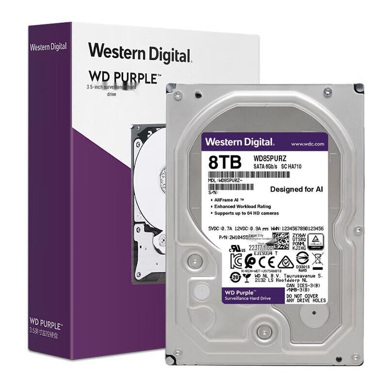 Western Digital WD Purple Surveillance Hard Drive