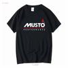 T Shirt Musto PerforUnisexce Unisex Black Size S Vintage Washed Soft Stylish Designer Clothes Slightly Stretched Streetwear