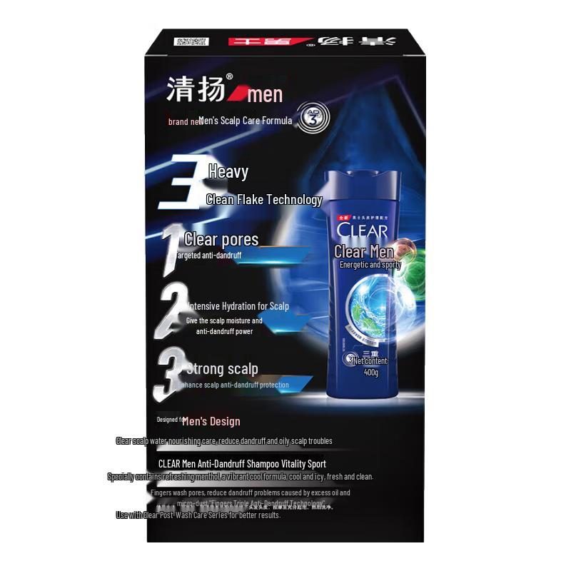 

Clear Men Anti-Dandruff Shampoo, Cooling Mint