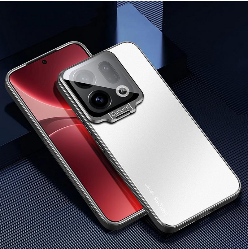 Metal Back Plate, Camera Protective Bracket Buckle Case For OPPO Find X9 Pro Find X9 X8 Ultra X8s + X7 Ultra X6 Car Holder Cover