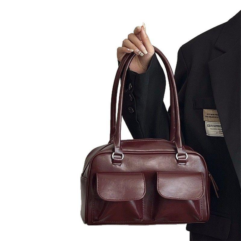 2025 Women's Retro Large Capacity Versatile Underarm Tote Bag