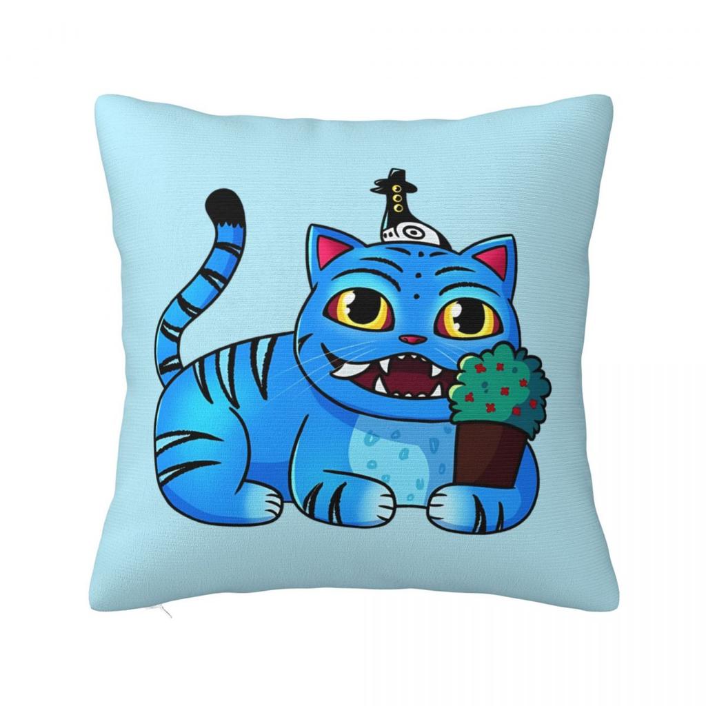 Huntrix Saja Boys Kpop Demon Hunters Square Pillow Cases Cushion Cover Novelty Polyester Decorative Pillowcover For Seat 45*45Cm