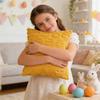 Egg Pattern Plush Pillow Case Super Soft Throw Pillowcase Cushion Cover  Car Cushion