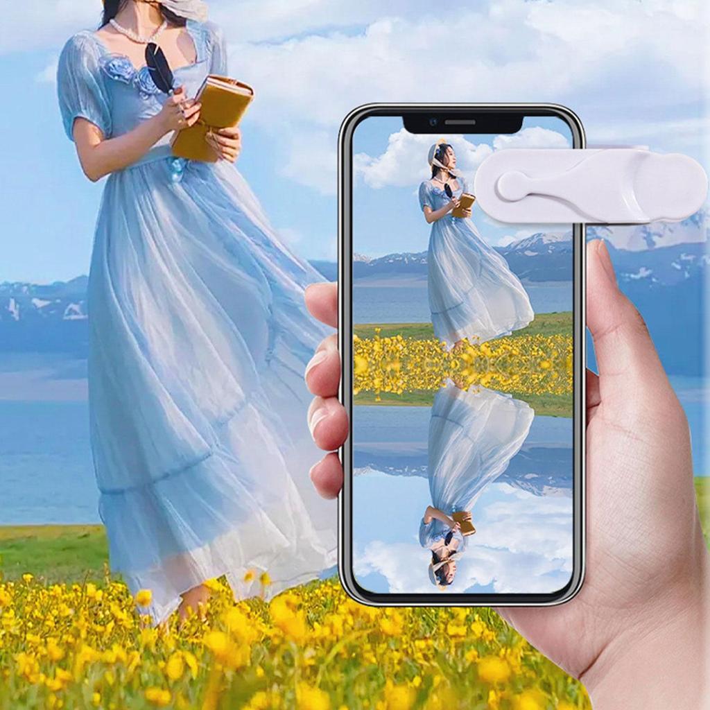 1PC Smartphone Camera Mirror Reflection Clip Kit For All Phone Models Perfect Tool For Photographers