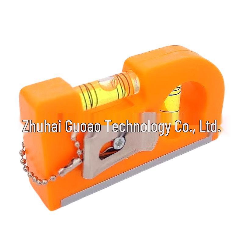 Magnetic Aluminum Torpedo Level with Double Bubble Balance