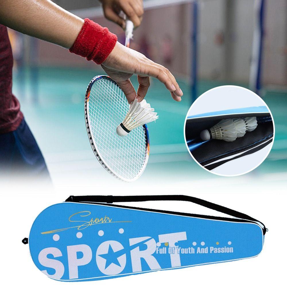 Waterproof Badminton Racket Cover Oxford Racket Protective Cover Racket Carrying Bag  Sport
