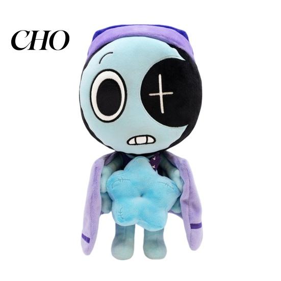 Adorabile Peluche Espressione Cartone Animato Bambola Horror, Morbido Peluche Giocattolo per Fan di Giochi, Giocattolo da Collezione Gaming Carino Pezza Bambola Bambini Ragazzi Ragazze, Compleanno