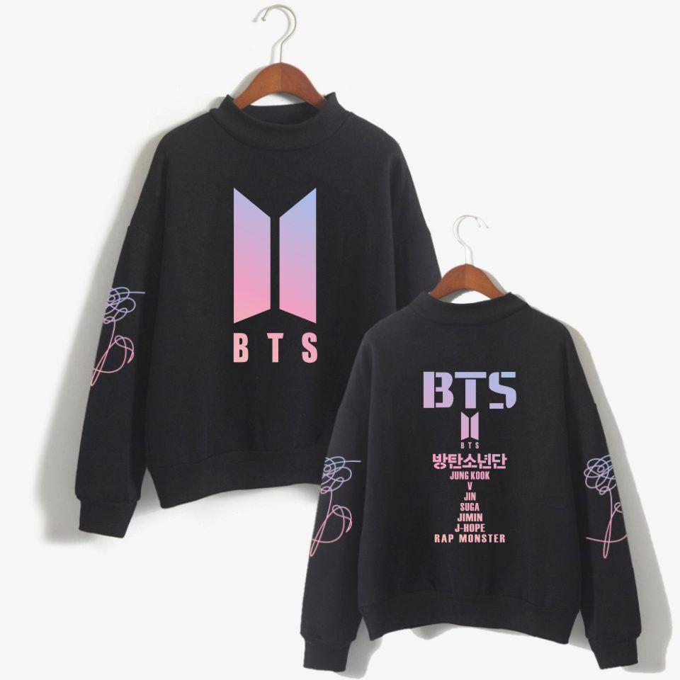 Bts Kpop In Bloom Sweater Unisex Jung Kook Hoodie Bangtan Boys Stylish Comfortable Cotton Blend