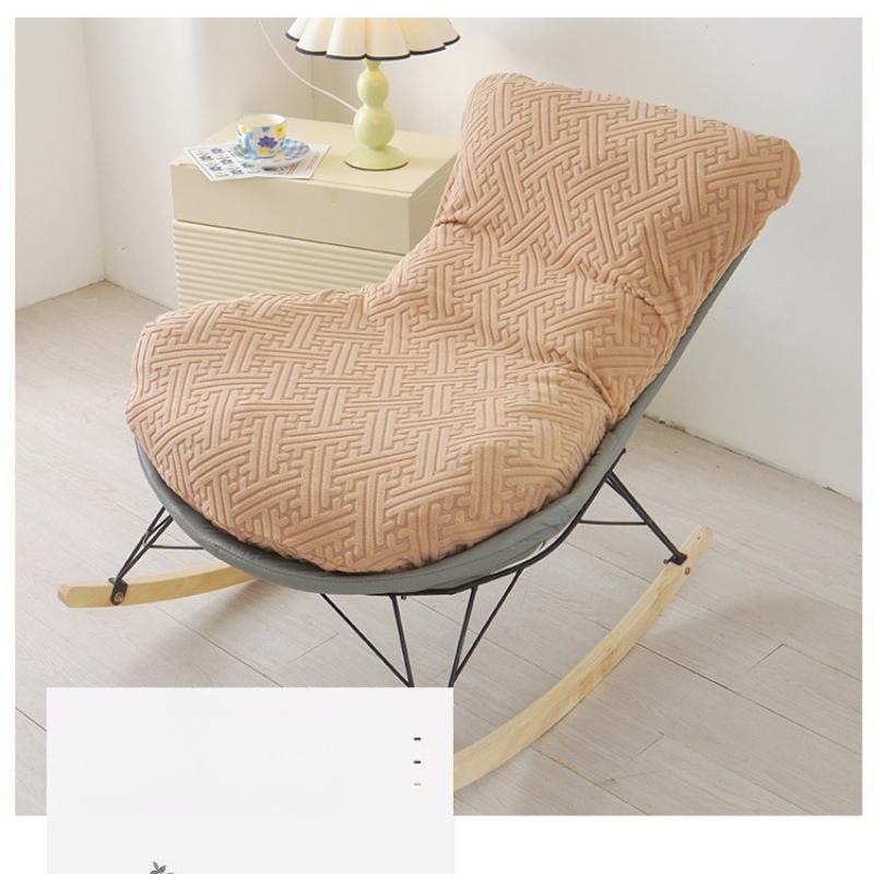 

Rocking Chair Sofa Cover Lazy Lobster Chair Cushion Dust-proof Protective Cover Thickened Plush Warm Casual Single Chair Cover M