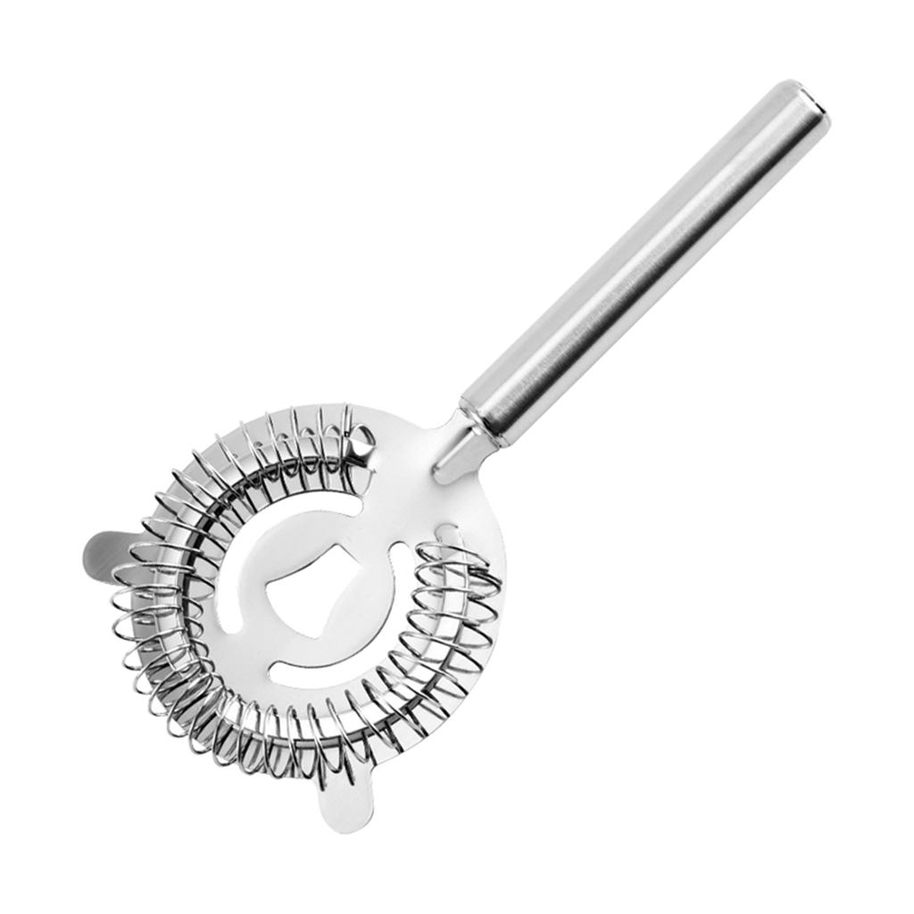 Cocktail Strainer, Strainer With High Density Spring, Stainless Steel Drink Sieve Strainer, Filtering Cocktail Accessories For Home And  Bartenders