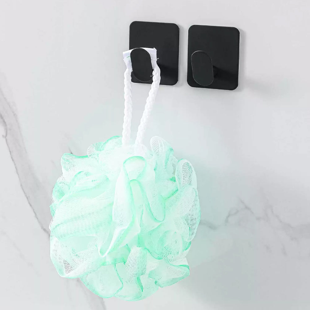 1/4pcs Stainless Steel Adhesive Wall Hooks for Bathroom Kitchen Towel Key And Clothes Hanger Organizer Strong And Durable