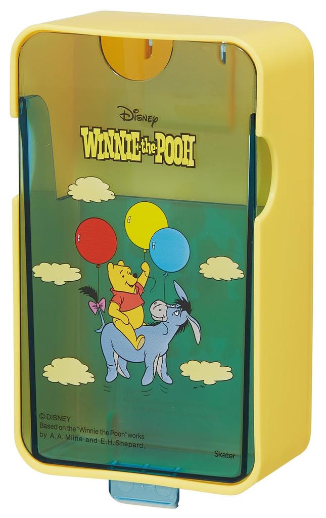 Skater Magnetic Swing Small Item Convenient Disney Retro Winnie the Pooh KMGB2 Pocket, Storage, Organizer, Magnetic, Design,
